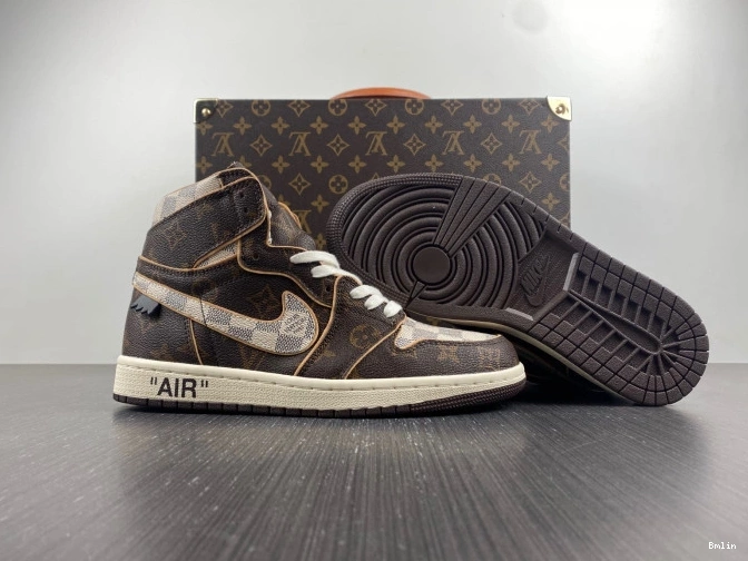 Bmlin Air 1 LV x Jordan OFF-WHITE 0706